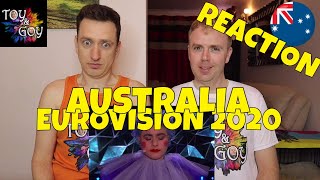 AUSTRALIA EUROVISION 2020 REACTION Montaigne  Dont Break Me [upl. by Avaria]