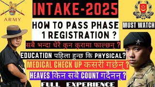 INTAKE2025 How To Pass Phase 1 Registration🙄britisharmy gcspf intake2025 britisharmyselection [upl. by Amby]