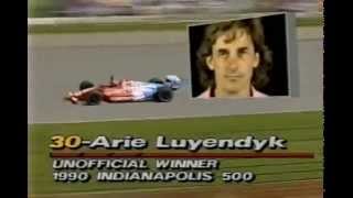 Arie Luyendijk wint de Indy 500 1990 [upl. by Aicilas]