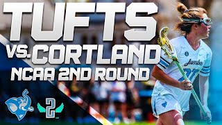 Tufts v Cortland Womens Lacrosse Highlights  NCAAs 2024 [upl. by Enerual]