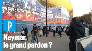 Retour de Neymar sur la pelouse  les supporteurs ont du mal à pardonner [upl. by Drofkcor]