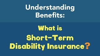 What is ShortTerm Disability Insurance [upl. by Eelamme]