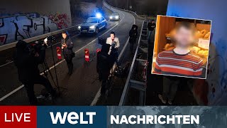 FESTNAHME nach POLIZISTENMORD Polizei fasst zwei Tatverdächtige  WELT Newsstream [upl. by Leavitt148]