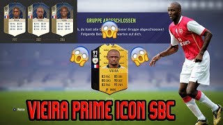 PRIME Icon VIEIRA SBC 88 WALKOUT in PACK OPENING ⛔️🔥  FIFA 18 Ultimate Team [upl. by Cammy942]