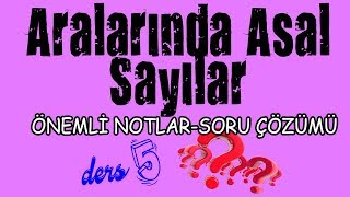 Aralarında Asal Sayılar  ders5  LGS TARZI SORU ÇÖZÜMÜ [upl. by Llebana]