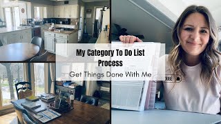 Get Things Done Using My Category To Do List [upl. by Milton]