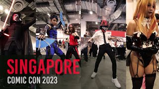 Comic Con Singapore Unveiling the Geek Paradise of the Lion City 🦁🌟  WalkThrough [upl. by Atikam]