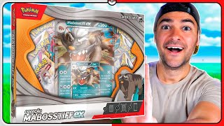 Abri a NOVA BOX de CARTA POKÉMON do MABOSSTIFF EX [upl. by Lehplar]