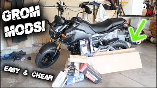 Honda Grom Upgrades Part 1  The Essentials [upl. by Keiko]