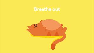 Headspace Breathing Cat [upl. by Tnert]