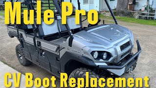 Mule Pro CV Boot Replacement [upl. by Millard]