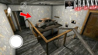 Granny Car in Air😂🔥 granny grandpa game definition  granny game horror game video ग्रैनी गेम [upl. by Irb]