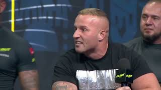 Denis Labryga amp Denis Załęcki KONFERENCJADYMY CZEŚĆ 2 CLOUT MMA [upl. by Halfon]