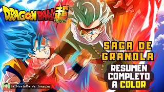 DRAGON BALL SUPER SAGA DE GRANOLA  RESUMEN COMPLETO  Manga A COLOR Narrado [upl. by Ferrick719]