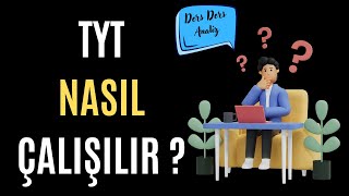 TYT NASIL ÇALIŞILIR  Ders Analizleri  YKS [upl. by Ellenahc]