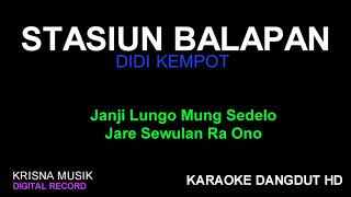 STASIUN BALAPAN KARAOKE DANGDUT CAMPURSARI HD [upl. by Polish]