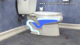 How to Fix a Toilet  Using a Toilet Auger [upl. by Wetzell]