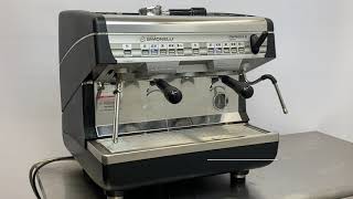 AFFORDABLE NUOVA SIMONELLI APPIA II COMPACT 2Group Espresso Machine 120 Volt AutoSteam [upl. by Olsen]