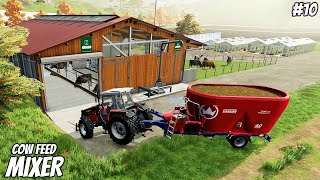 SPECIAL FOOD FOR COWS amp WATER FOR GREENHOUSES  FARMING SIMULATOR 22 10 IN HINDI [upl. by Adniram]