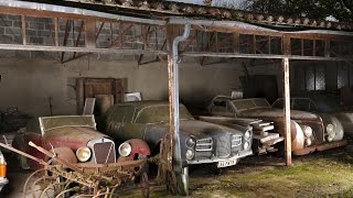 Abandoned Cars in Barns US 2016 Old Vintage Cars Abandoned rusty cars in America [upl. by Llerrut]