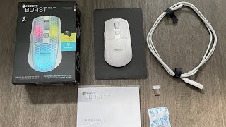 ROCCAT Burst Pro Air RGB Mouse Unboxing [upl. by Llerrat]