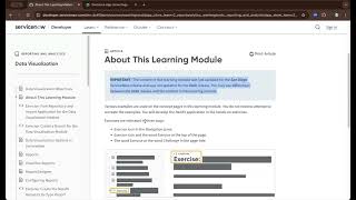 ServiceNow Dashboards and Reports About This Learning Module [upl. by Alaecim]