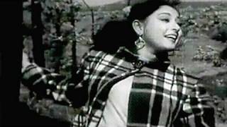 Masti Bhara Hai Sama  Lata Mangeshkar Manna Dey Parvarish Song [upl. by Anidan]