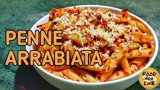 PENNE ARRABIATA RECIPE  ITALIAN RECIPE  PASTA RECIPE [upl. by Euqinwahs402]