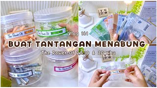 TANTANGAN MENABUNG 2510 amp 20 RIBU ✨ [upl. by Meek]