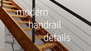 Modern Handrail Details [upl. by Nannahs621]