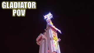 Gladiator POV Rheinkirmes 2022 Mondial Turbine  NonCopyright [upl. by Tavie]