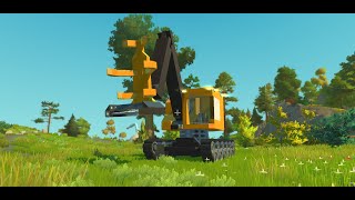 Forestry Machines  Scrap Mechanic [upl. by Heyde39]