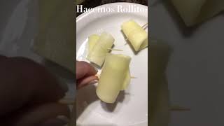 SNACK VIRAL  PAPAS FRITAS FACIL  SIN GLUTEN viral recetas fitness ketosnacks [upl. by Alane]