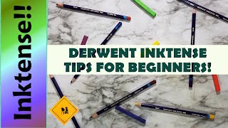 Derwent Inktense Tips for Beginners  Real Time Demo [upl. by Turro]