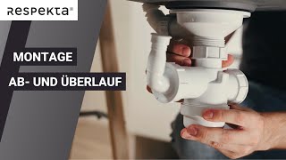 Tutorial Montage Ab und Überlaufgarnitur [upl. by Kerri]