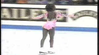 Surya Bonaly FRA  1994 World Figure Skating Championships Ladies Free Skate [upl. by Marc198]