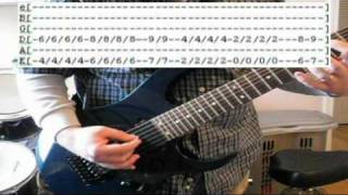 Rebirthing by Skillet guitar lesson in standard tuning [upl. by Rogerson]