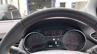 2020 VAUXHALL CROSSLAND tyre pressure warning reset [upl. by Ag]