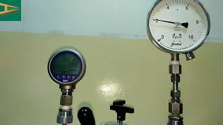 Pressure Gauge Calibration procedure in hindi  Instrument Guru [upl. by Blayze]