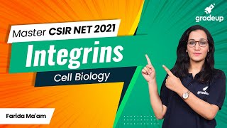 CSIR NET Master Series  Cell Biology  Integrins  Signalling  CAMs  Adhesion Molecules [upl. by Aicilram]