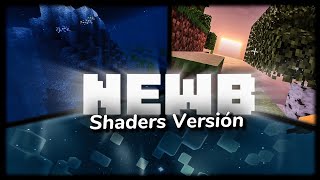 🔥NEWB SHADER TODAS SUS VERSIONES  Mcpe Shaders 120 [upl. by Shauna]