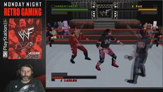 WWF Attitude PS1 Monday Night Retro Gaming Episode 118 [upl. by Willumsen]