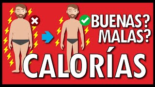 ¿Qué son las CALORÍAS ¿Para qué SIRVEN ¿Son BUENAS o MALAS  Diccionario Fitness [upl. by Wyler]