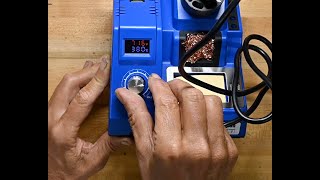 CK tries a ToAuto DS90 solder station [upl. by Hefter]