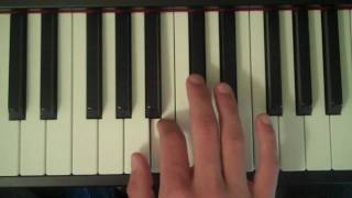 How To Play an E Major Scale on the Piano [upl. by Kling258]