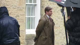 Filming Downton Abbey Season 5 in the pouring rain [upl. by Beebe93]