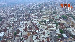 BRIQUETERIE ET SES VOISINS  PRISE DE VUE AÉRIENNE DES QUARTIERS LES PLUS POPULAIRES DE YAOUNDÉ [upl. by Kinelski94]