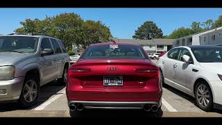 2013 Audi S6 Straight Pipe Warm Start in 80 Degree Weather [upl. by Dore]