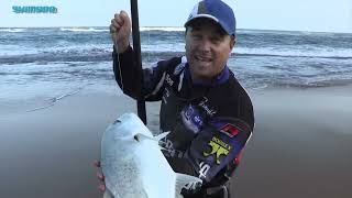 Edible fishing at Cape Vidal KZN South Africa  ASFN Rock amp Surf [upl. by Jochebed]