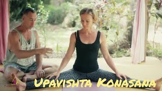 How To Do Upavishta Konasana  Ashtanga Yoga [upl. by Basile921]